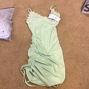 lacey top/ light green/ size M and S